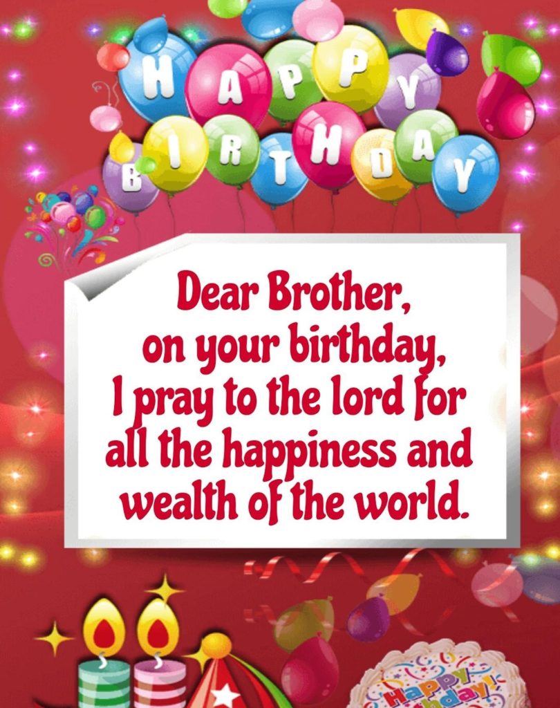 happy birthday images for brother
