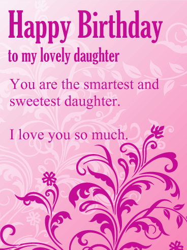 happy birthday daughter images