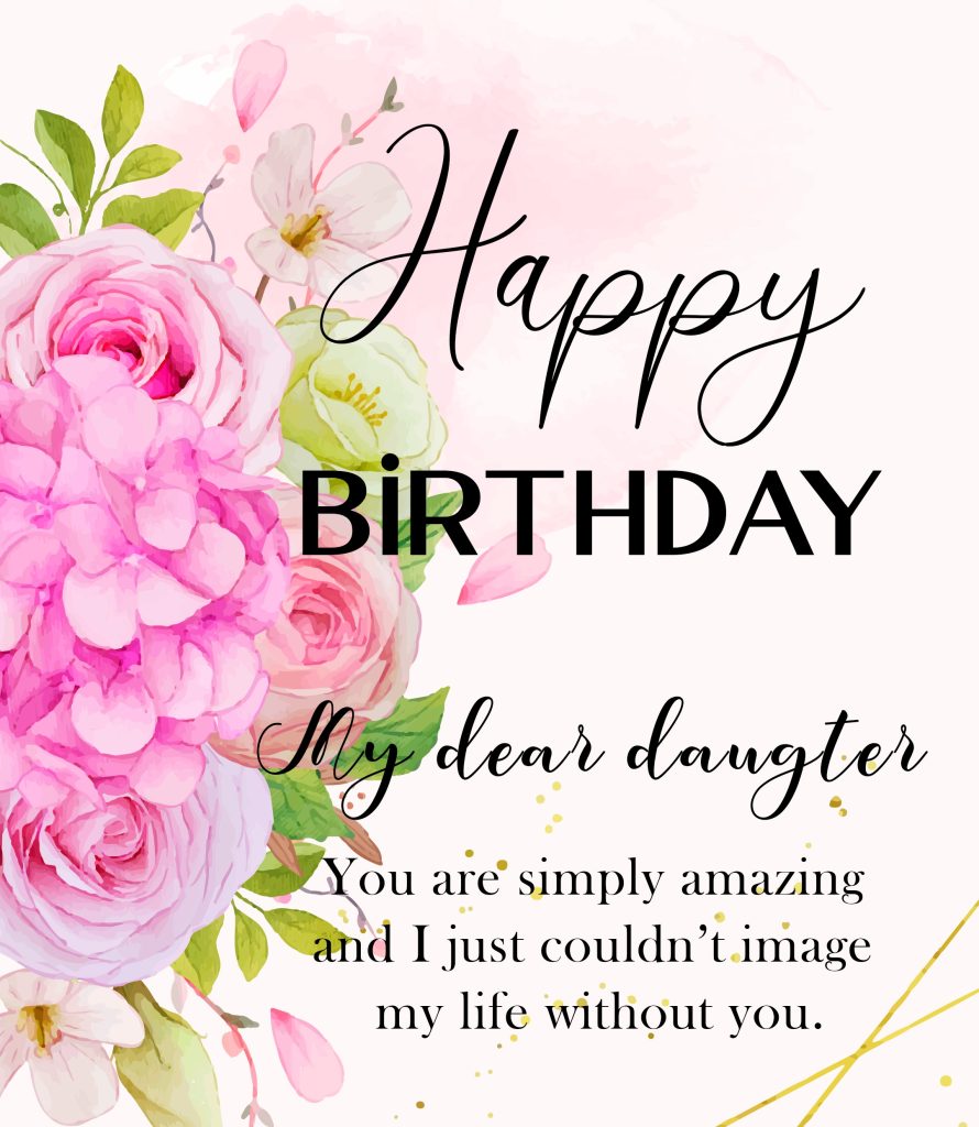 happy birthday images for daughter from mom