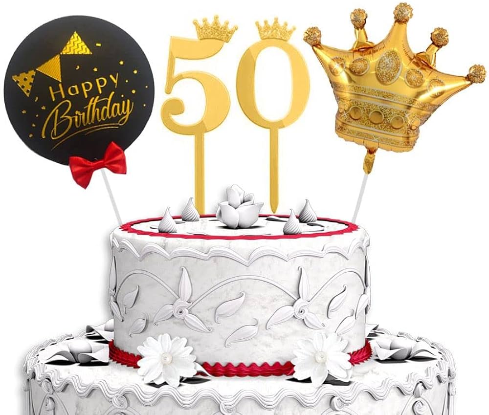 happy 50th Birthday Cake for Men