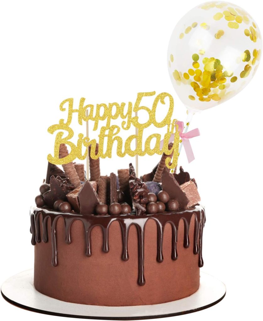50th Birthday Cake for women