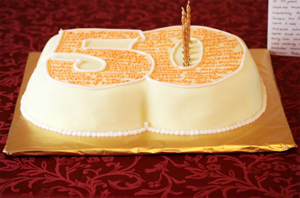 50th birthday cake ideas for her
