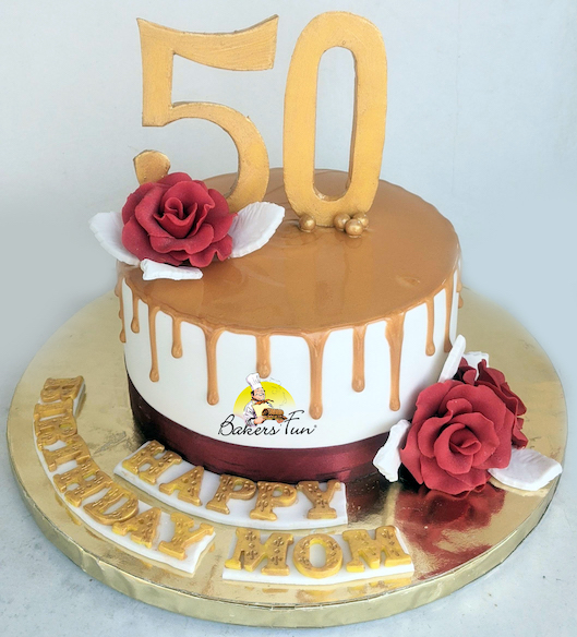 50th Birthday Cake ideas for women