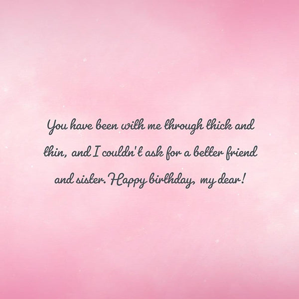 happy birthday quotes for sister